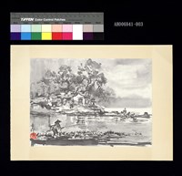 藏品(臺灣農村生活畫)的圖片